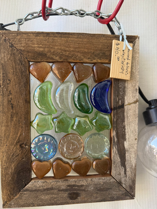 Small Handcrafted Stained Glass Window